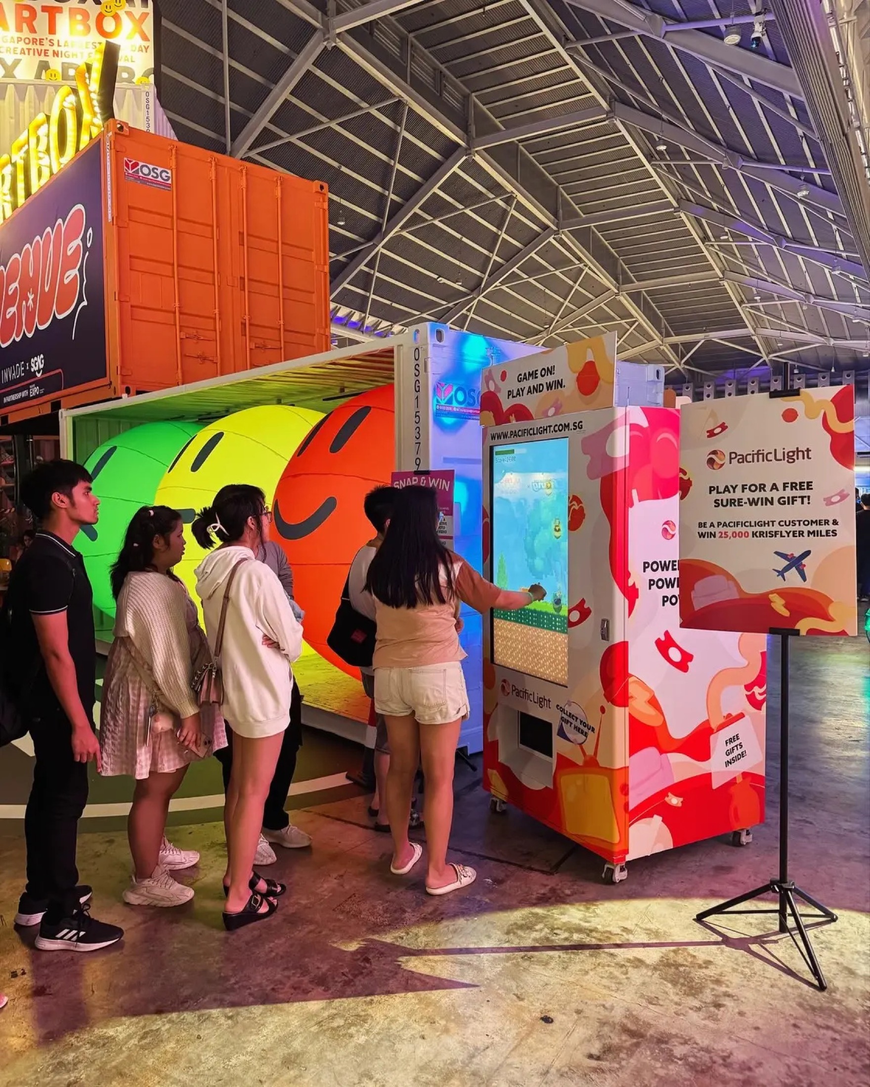 Retail activation with a Perkd vending cabinet